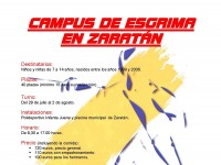 Cartel de Campus de Zaratan rec