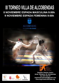 2014-11-08 y 09. Cartel TNR M-17 IND Alcobendas