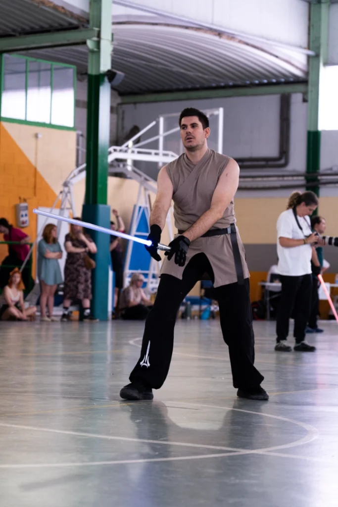 Combate de Víctor Abella en el Nacional de Ludosport